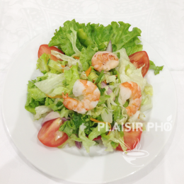 Salade aux crevettes